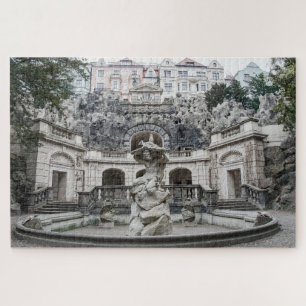Brunnen mit Neptun-Statue in Prag Jigsaw Puzz Puzzle