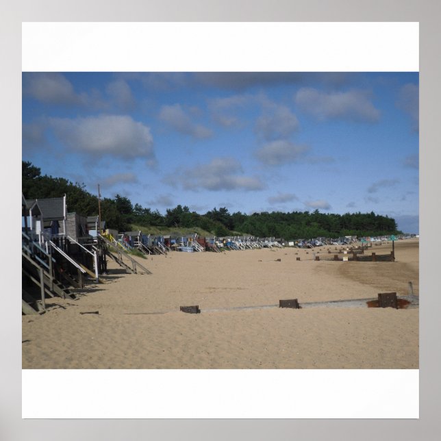 Brunnen neben dem Meeresufer Poster (Vorne)