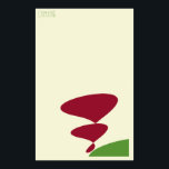 Brunnen Poster<br><div class="desc">Ich habe schon immer Springbrunnen aller Art geliebt. Dieses abstrakte Plakatdesign soll einem Brunnen auf einem Grasberg ähneln.</div>