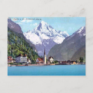Brunnen, Vierwaldstättersee 1920 Postkarte