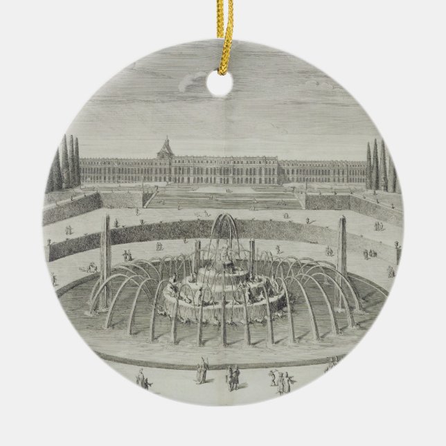 Brunnen von Latone in Versailles, 1714, von 'Les Keramikornament (Vorne)
