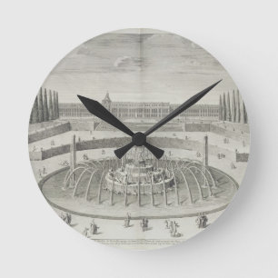 Brunnen von Latone in Versailles, 1714, von 'Les Runde Wanduhr