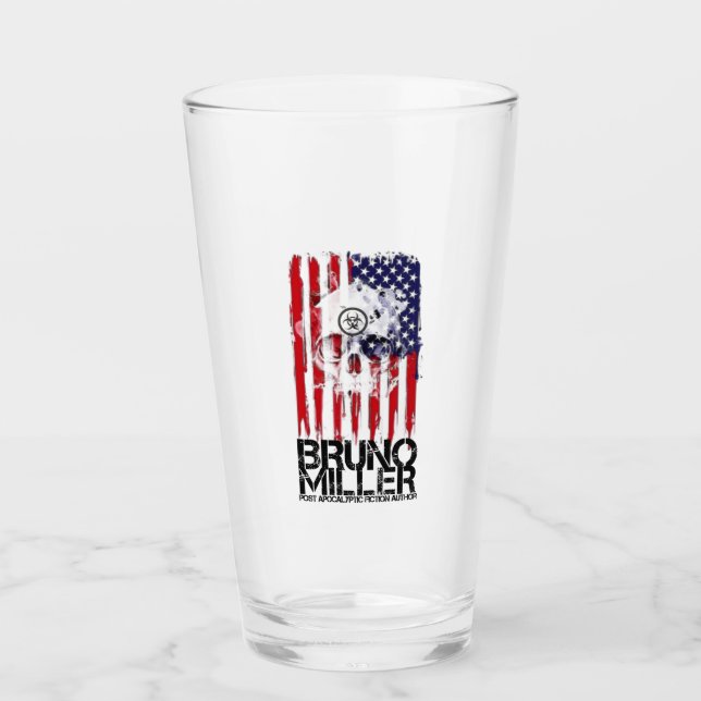 Bruno Miller Pint Glas (Vorderseite)