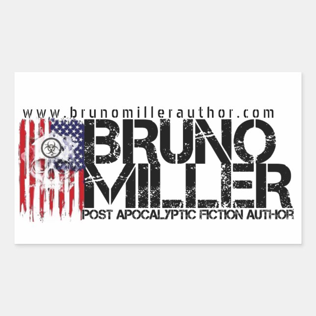 Bruno Miller Sticker (Vorderseite)