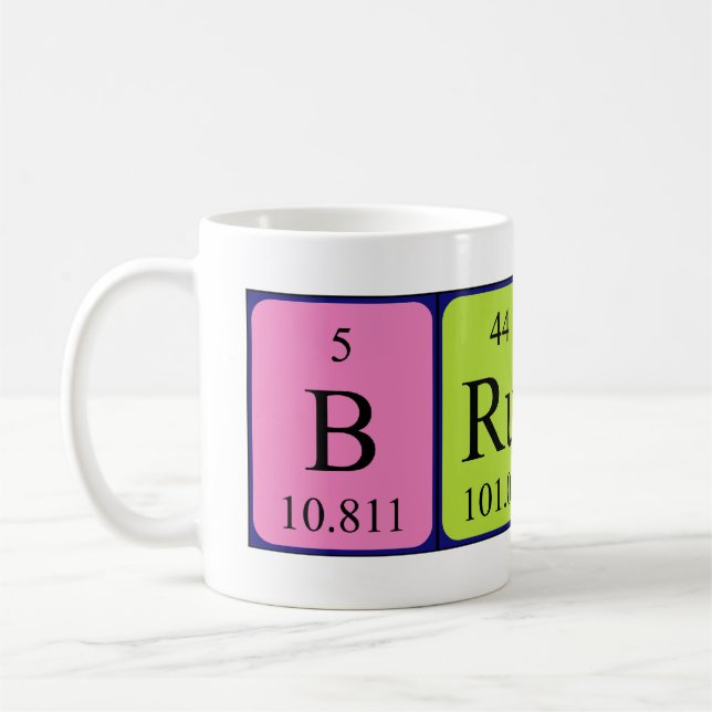 Bruno Periodenname Tasse (Links)