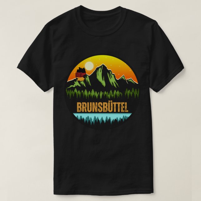 Brunsbüttel, Deutschland T-Shirt (Design vorne)