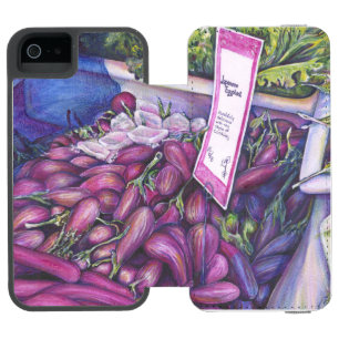 Brunst für die Whale-Suppe Incipio Watson™ iPhone 5 Geldbörsen Hülle