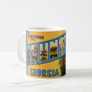 Brunswick Georgia Retro-Tasse Kaffeetasse
