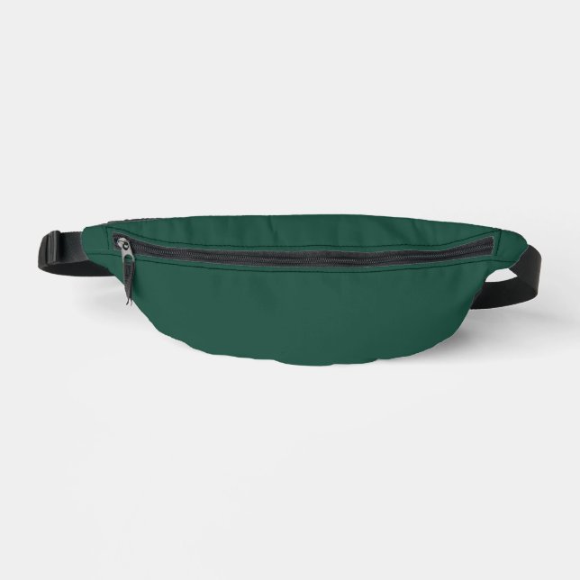 Brunswick Green Solid Color Bauchtasche (Vorderseite)