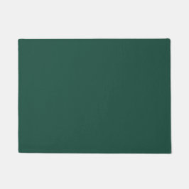 Brunswick Green Solid Color Fußmatte