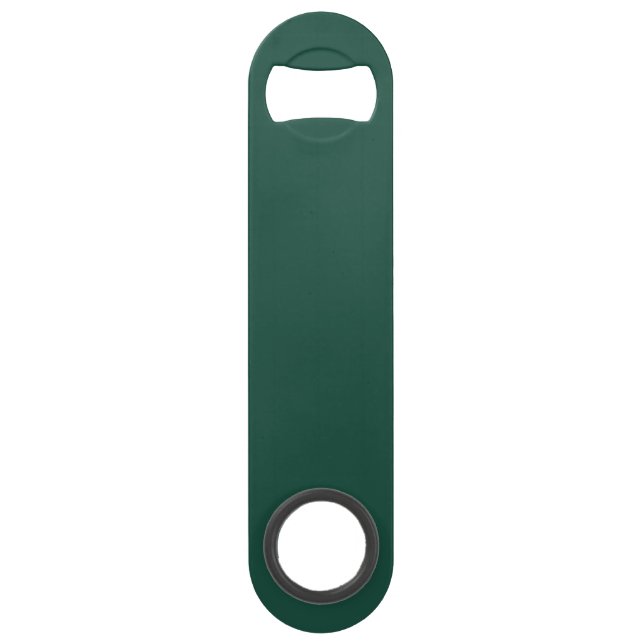 Brunswick Green Solid Color Speed Flaschenöffner (Vorderseite)