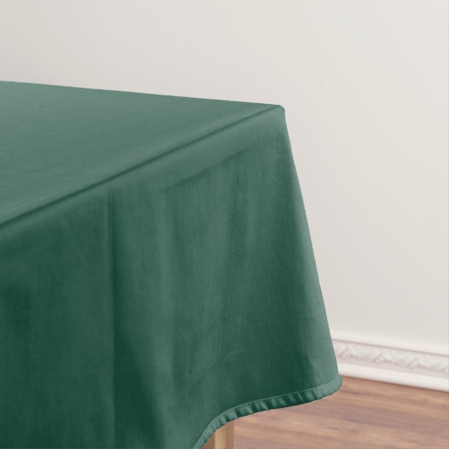 Brunswick Green Solid Color Tischdecke (Beispiel)