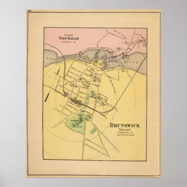 Brunswick, Topsham 2 Poster (Vorne)