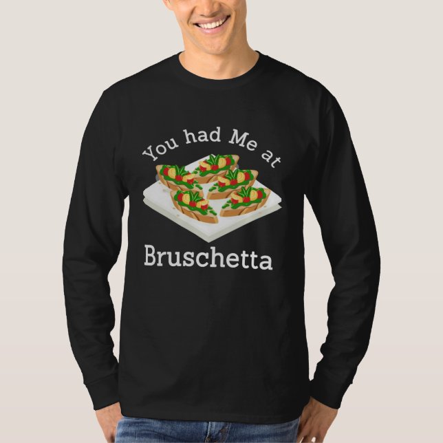 Bruschetta Apparel Italy Antipasto T-Shirt (Vorderseite)