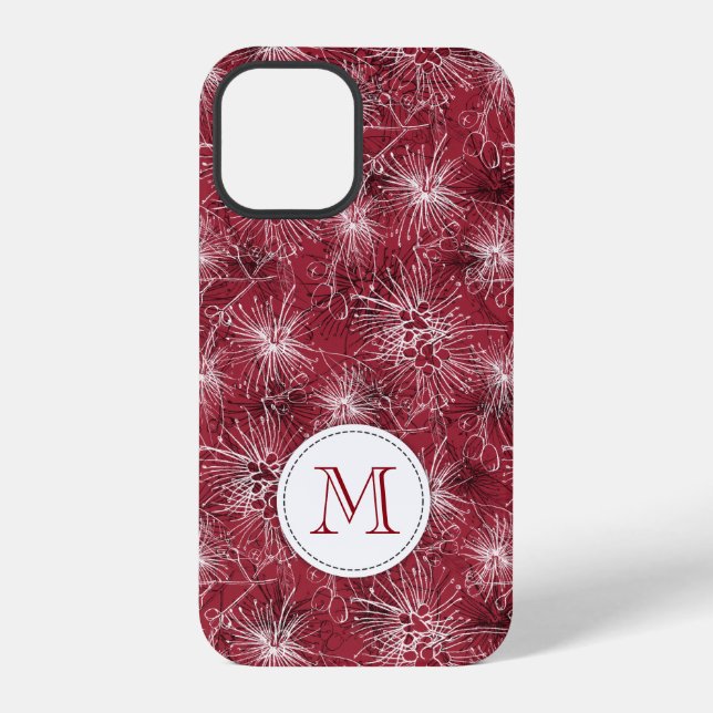 Brush-Cherry-Lilly-Pilly-Blumen-iPhone-Hülle iPhone Hülle (Rückseite)