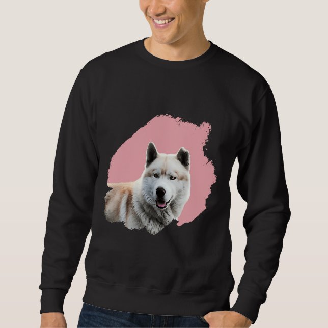Brush Dog Husky Sweatshirt (Vorderseite)