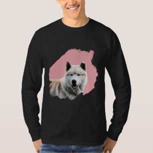 Brush Dog Husky T-Shirt