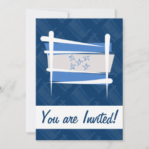 Brush-Fahne Einladung