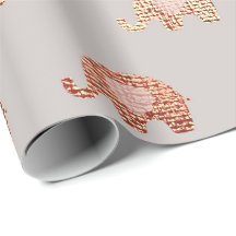 Brush Gold Pink Grau Prinzessin Elephant New Baby