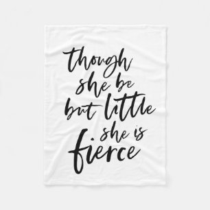 Brush Script Little Aber Fierce William Shakespear Fleecedecke