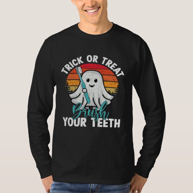 Brush Your Teeth  Dentist Dental Assistant Graphic T-Shirt (Vorderseite)