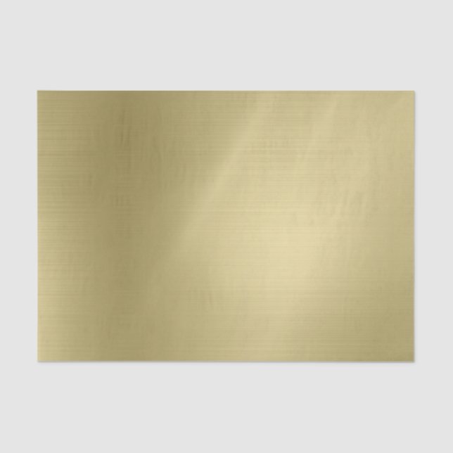 Brushed Deep Gold Seidenpapier (Vorderseite)