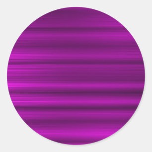 Brushed Magenta Lila Runder Aufkleber