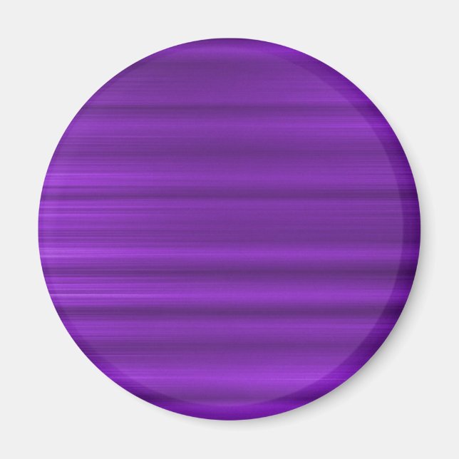 Brushed Violet Magnet (Vorne)