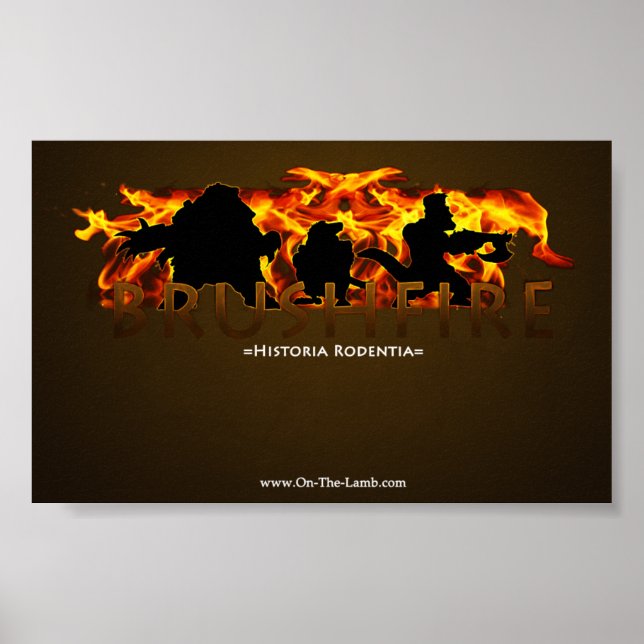 Brushfire - Historia Rodentia Poster (Vorne)
