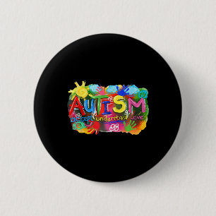 Brushstroke Autismus Awareness Accept Understand L Button