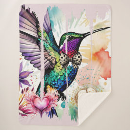 Brushstroke Bird Art Sherpadecke