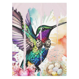 Brushstroke Bird Art Tischdecke