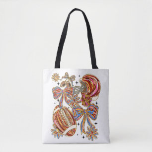 Brushstroke Football Coquette