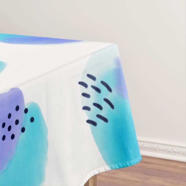 Brushstrokes Tableclout Tischdecke (Beispiel)