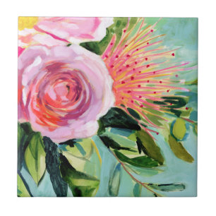 Brushy Floral I Fliese