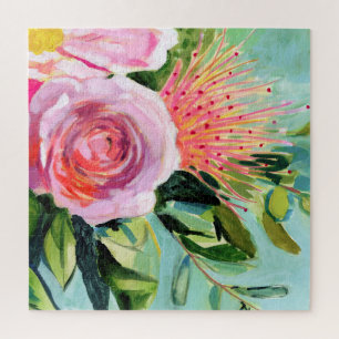 Brushy Floral I Puzzle