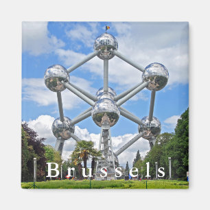 Brüssel. Atomium. Magnet