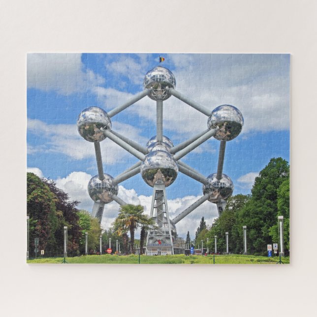 Brüssel. Atomium. Puzzle (Horizontal)