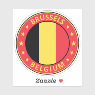 Brüssel Aufkleber