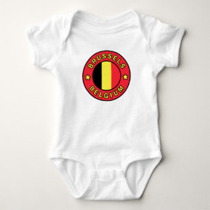 Brüssel Belgien Baby Strampler