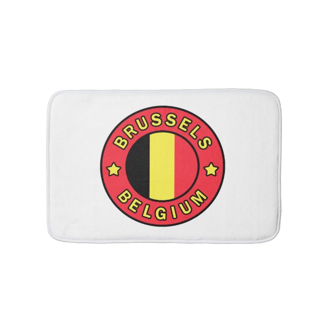 Brüssel Belgien Badematte (Vorderseite)