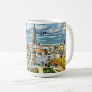 Brüssel, Belgien - City-Foto Kaffeetasse