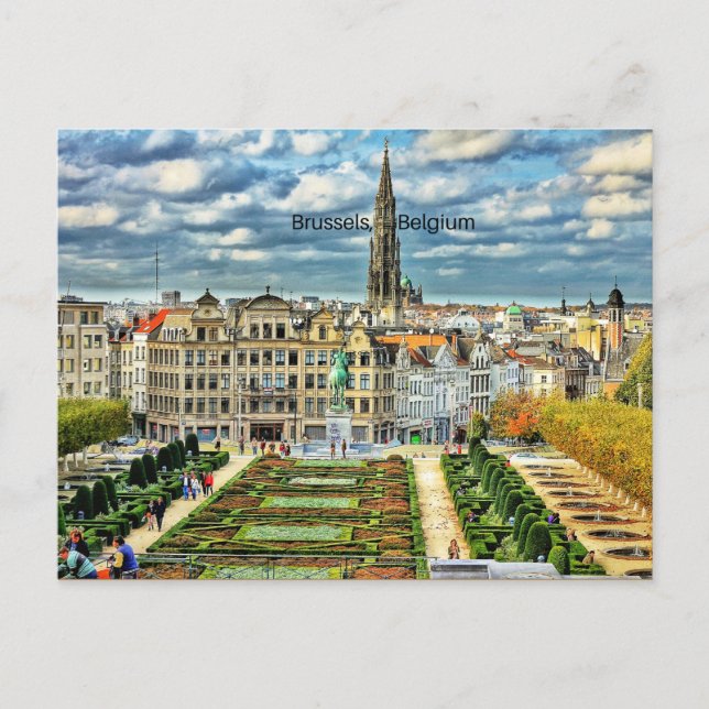 Brüssel, Belgien - City-Foto Postkarte (Vorderseite)
