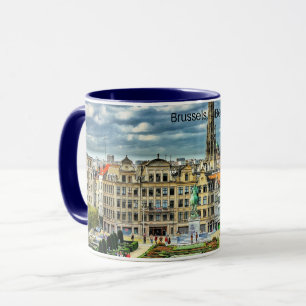 Brüssel, Belgien - City-Foto Tasse