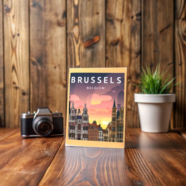 Brüssel Belgien, die beliebte Stadt Postkarte (Von Creator hochgeladen)