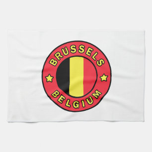 Brüssel Belgien Geschirrtuch