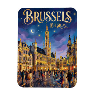Brüssel Belgien Magnet