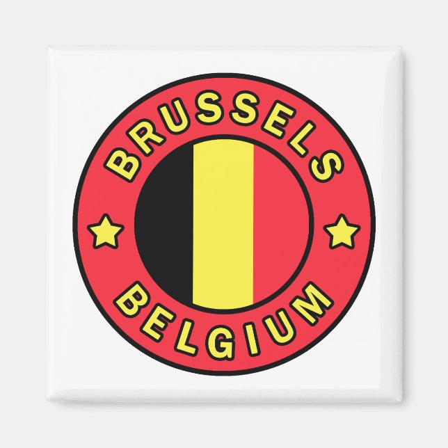 Brüssel Belgien Magnet (Vorne)