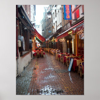 Brüssel, Belgien Poster