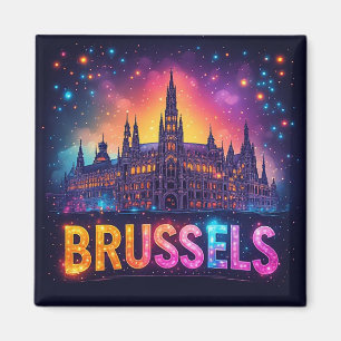 🧲 Brüssel Belgien Reise Erinnerung Für Besucher � Magnet